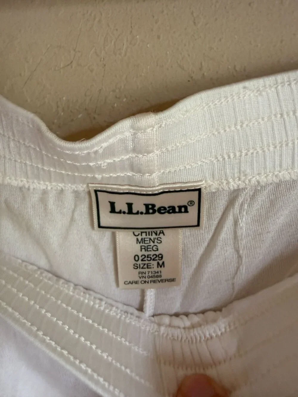 Set of 3 LL Bean Men's Medium 100% Silk Baselayer Top and Two Pairs of Pants